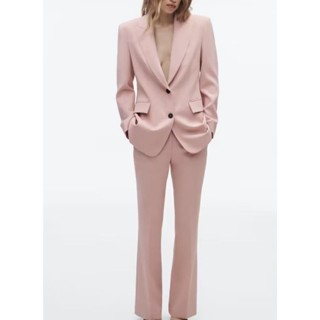 Zara Morocco full tag - Áo Zara blazer Dáng Ôm + Quần âu cùng loại Traf7045