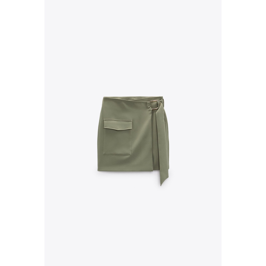 Zara Morocco full tag - Áo Zara Sơ Mi Tay Phồng In Hoa nhí gân YO43Q35