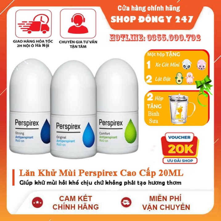 Lăn Khử Mùi Perspirex Cao Cấp Dành Cho Mọi Loại Da 20ml | BigBuy360 - bigbuy360.vn