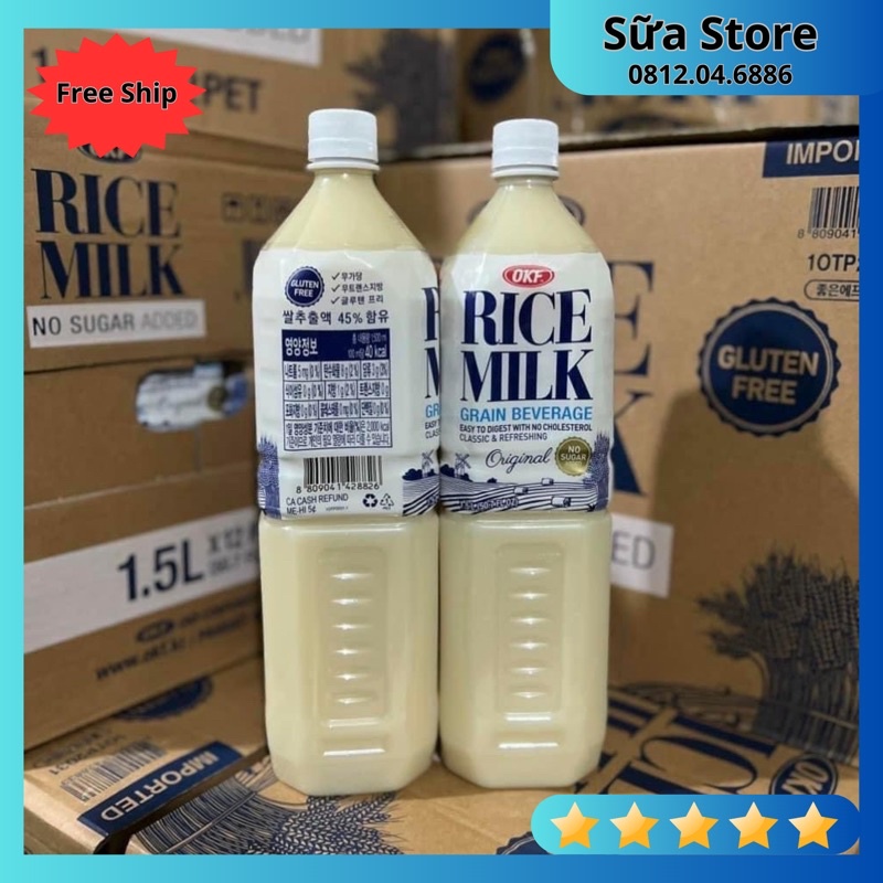 NƯỚC GẠO RANG HÀN QUỐC 1.5L