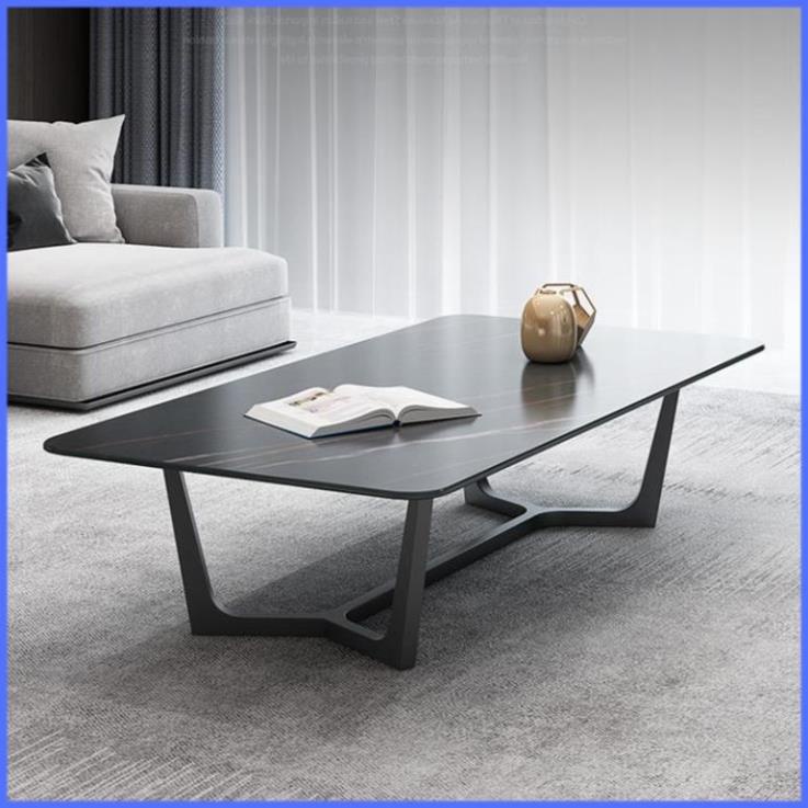 Bàn Sofa - Bàn Trà Ngồi Bệt Phòng Khách Chất Liệu Ceramic Chân Sắt Tĩnh Điện KT (120x60x45cm) | BigBuy360 - bigbuy360.vn