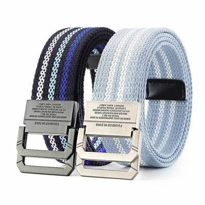 dây lưng nam unisex vải canvas dây thắt lưng nữ Túi Đeo Chéo Thời Trang Cá Tính Cho Nam Nữ#Giày Thể Thao 39% s Thời Trang Cho Nữ#Thắt Lưng Vải Canvas 39; s Hai Vòng Cài Khóa Phong Cách Quân Đội Hàn Quốc Hợp Thời Trang Cho Học Sinh Trẻ Em
