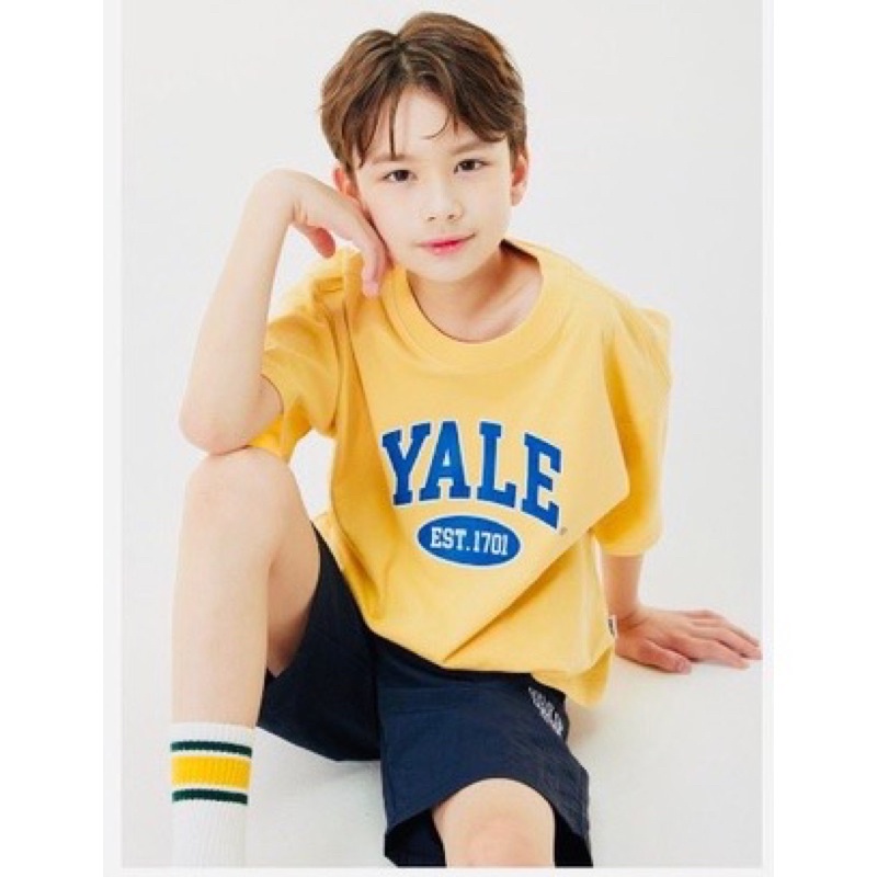 Bộ xuất hàn cotton Yale cho bé trai