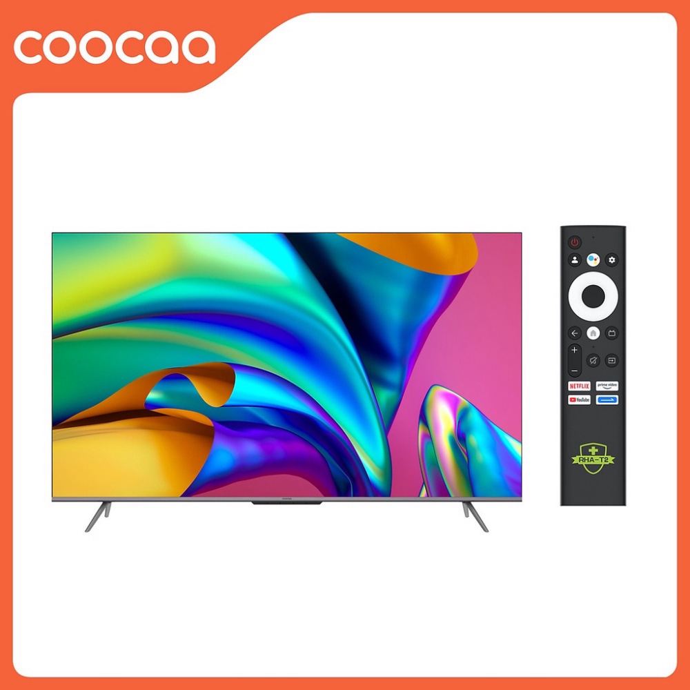Google Tivi Coocaa 4K 50 Inch 50Y72 Điều khiển giọng nói, Âm thanh Dolby, Sản xuất Indonesia Bảo hành toàn quốc