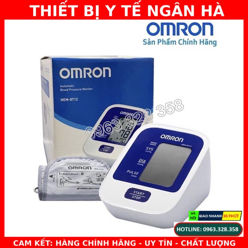 Máy Đo Huyết Áp Điện Tử Omron Hem 8712