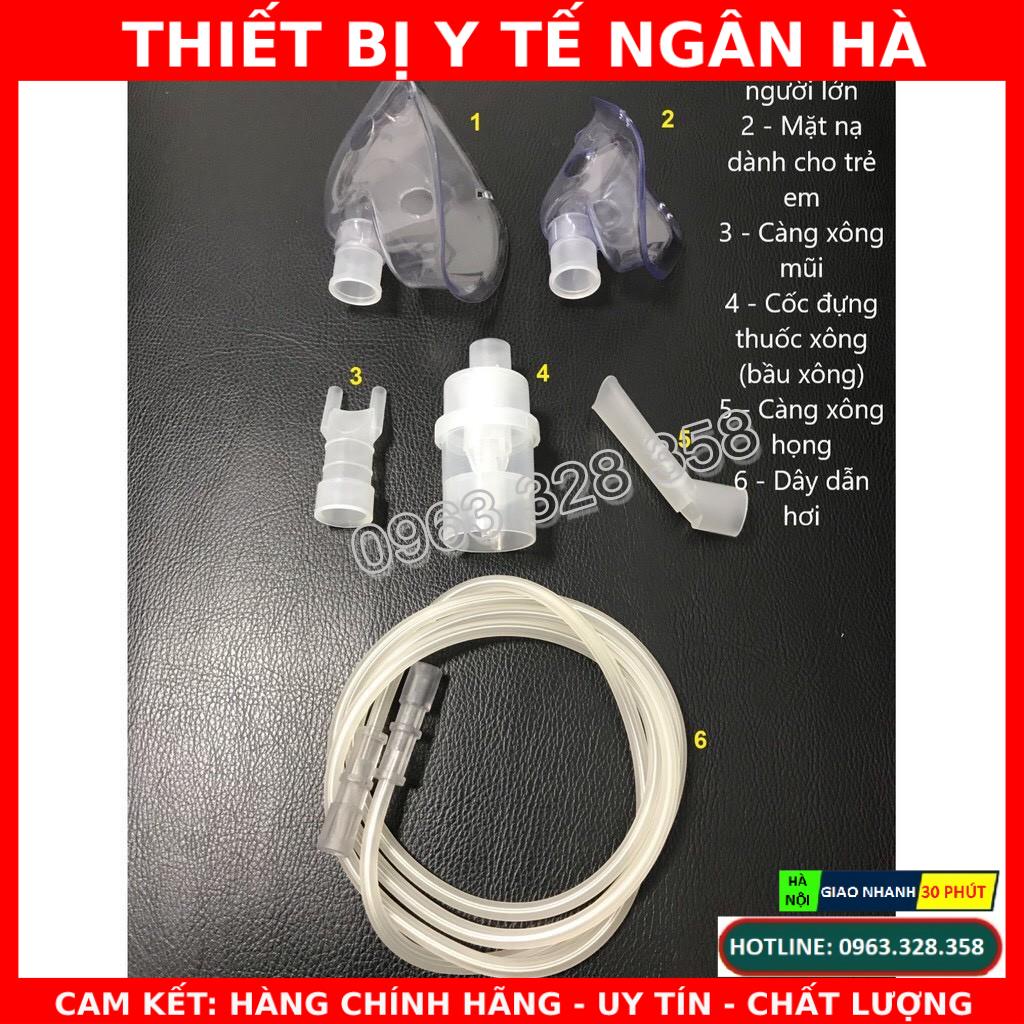 Bộ Phụ Kiện Máy Xông Khí Dung - Phụ Kiện Xông Mũi Họng Phù Hợp Tất Cả Các Dòng Máy