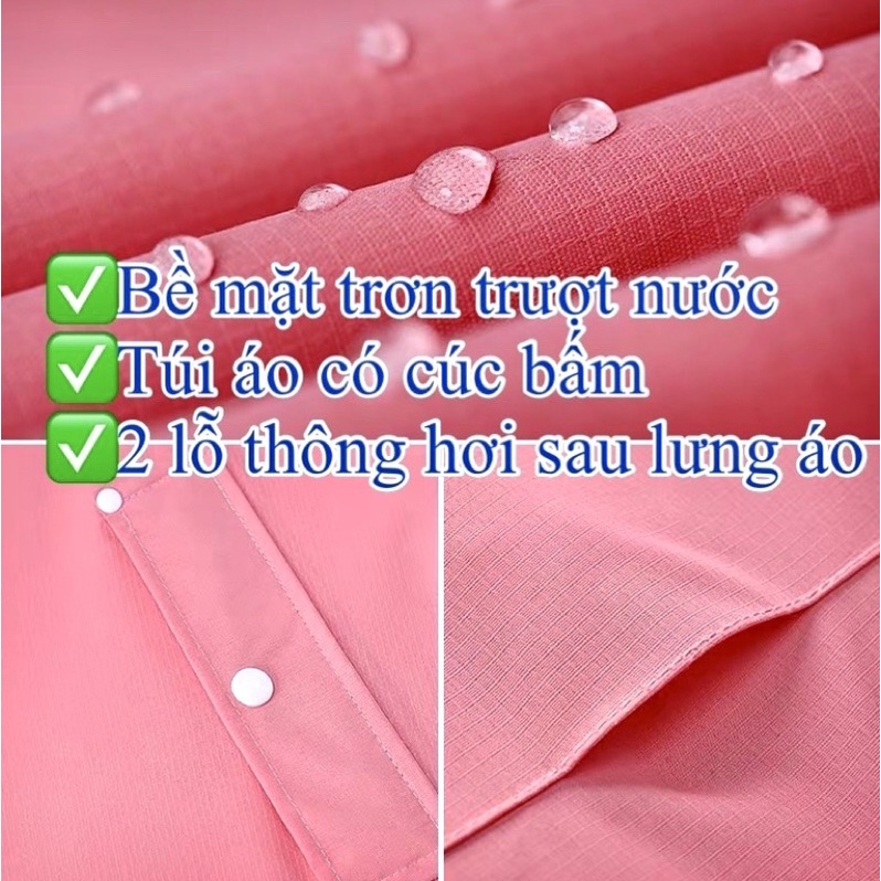 Áo Mưa Thời Trang Cao Cấp có phản quang Cỡ Đại 4XL,5XL_40-120kg Chống Thấm Nước TUYỆT ĐỐI Bộ Quần Áo Mưa Người Lớn TQ01