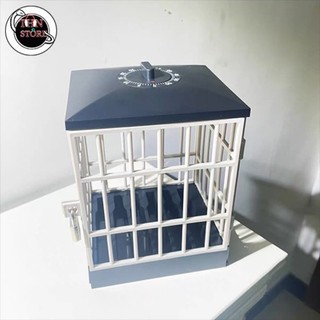 lồng sắt mini có kèm ống khoá nhỏ