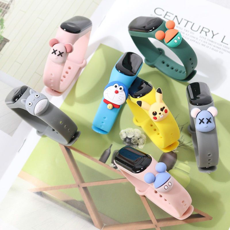 ✨Đồng Hồ Đeo Tay Điện Tử Chống Thấm Nước Có Đèn LED Dễ Thương Dành Cho Học Sinh Tiểu Học