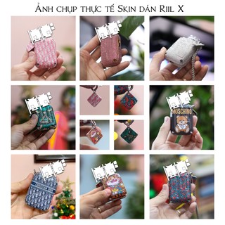 Skin decal dán Riil X mẫu YN (dễ dán, đã cắt sẵn)