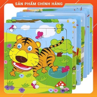 Tranh ghép gỗ 9 mảnh🌈 Ghép hình gỗ