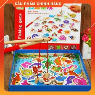 Nam châm câu cá bằng gỗ🏳️‍🌈 Câu cá nam châm🏳️‍🌈 Đồ chơi câu cá