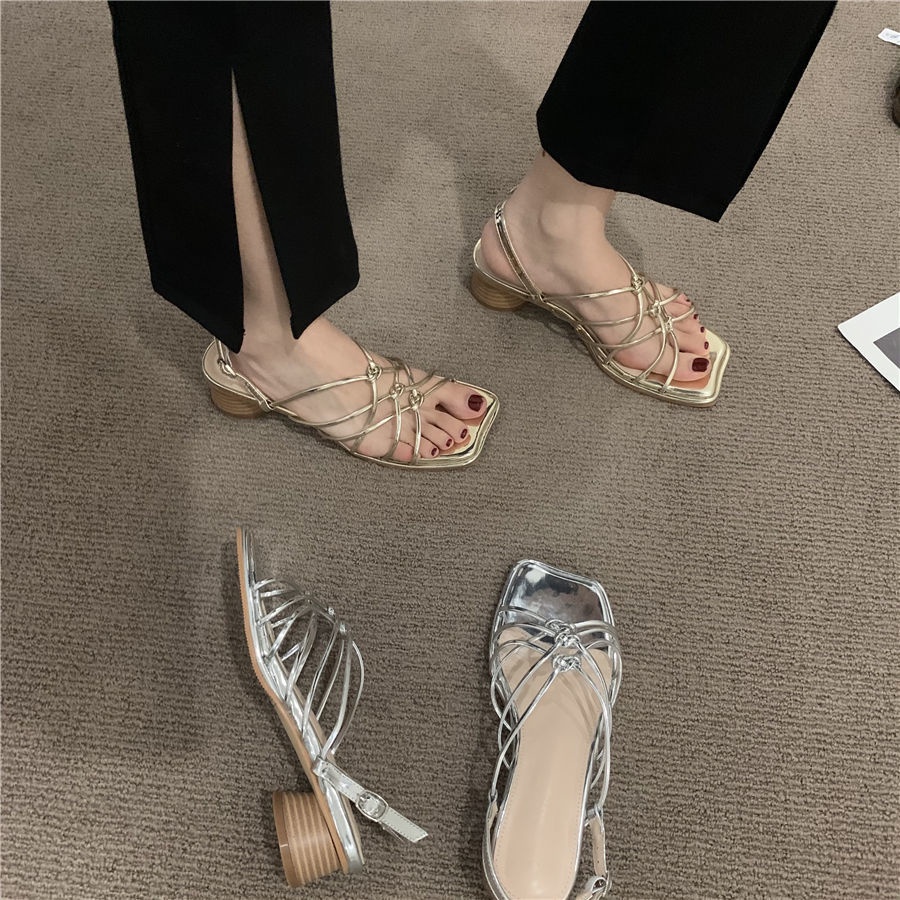 Giày Sandal Cao Gót Thời Trang Mùa Hè 2022 Dành Cho Nữ