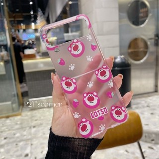 Ốp gấu dâu zflip 3 và 4