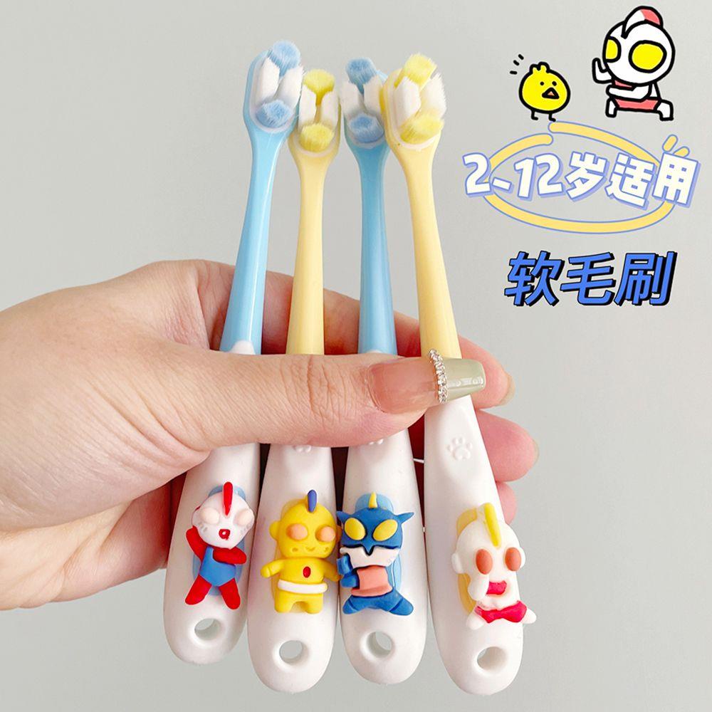 Bàn Chải Đánh Răng Lông Siêu Mềm An Toàn Dành Cho Trẻ 3-6 - 12 Tuổi