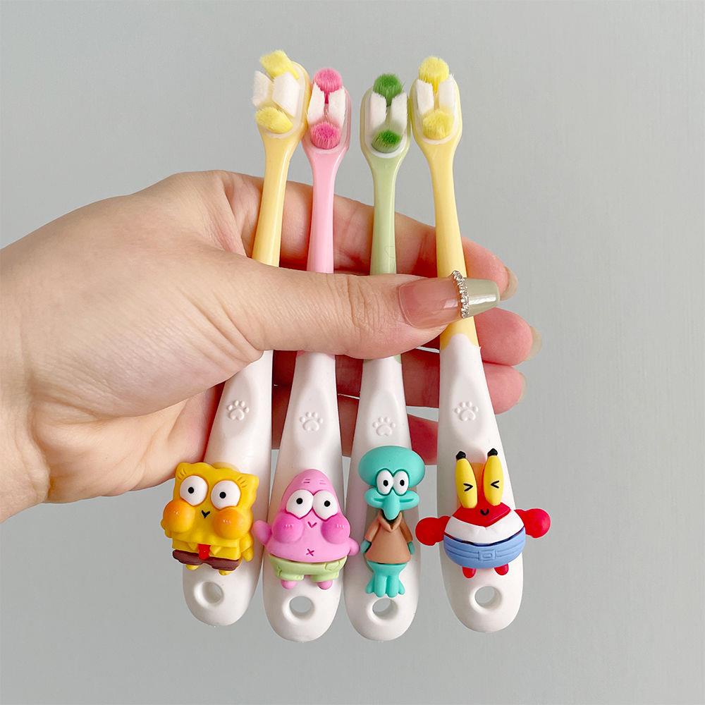 Bàn Chải Đánh Răng Lông Siêu Mềm An Toàn Dành Cho Trẻ 3-6 - 12 Tuổi