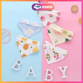 Khăn yếm ăn dặm có cúc bấm, khăn xô quàng cổ cho bé chất vải dày dẵn dễ dàng làm sạch