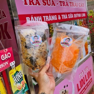 Bánh tráng miếng vuông nhiều vị