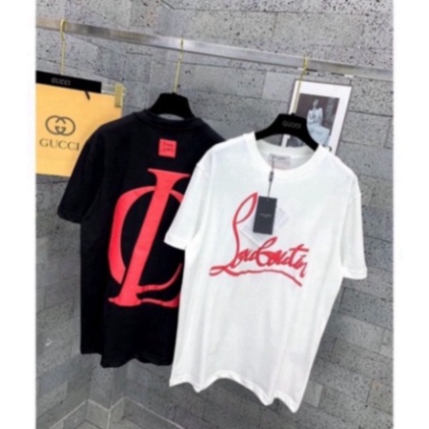 Áo phông nam nữ cộc tay LC louboutin thiết kế in Chìm Chất thun cotton Unisex Hot trend | BigBuy360 - bigbuy360.vn