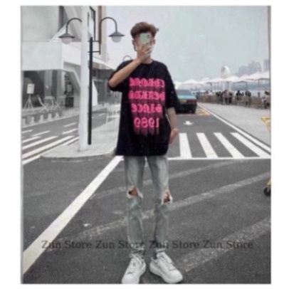 Áo phông nam nữ Cotton in Chữ Chrome Hearts 1989 , áo co dãn cộc tay cổ trụ | BigBuy360 - bigbuy360.vn