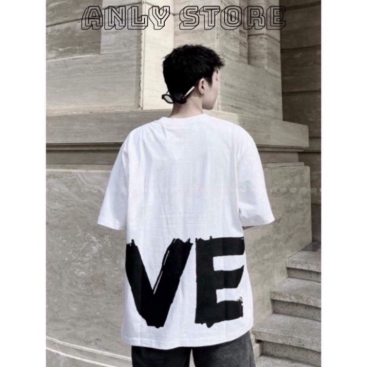 Áo phông nam nữ Burberry chữ LOVE áo co giãn cộc tay cổ hình trụ chất vải cotton dày dặn | BigBuy360 - bigbuy360.vn