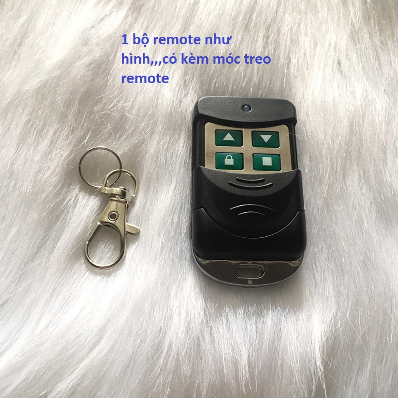 Remote điều khiển cửa cuốn mã gạt tần số 433MHZ chống nước