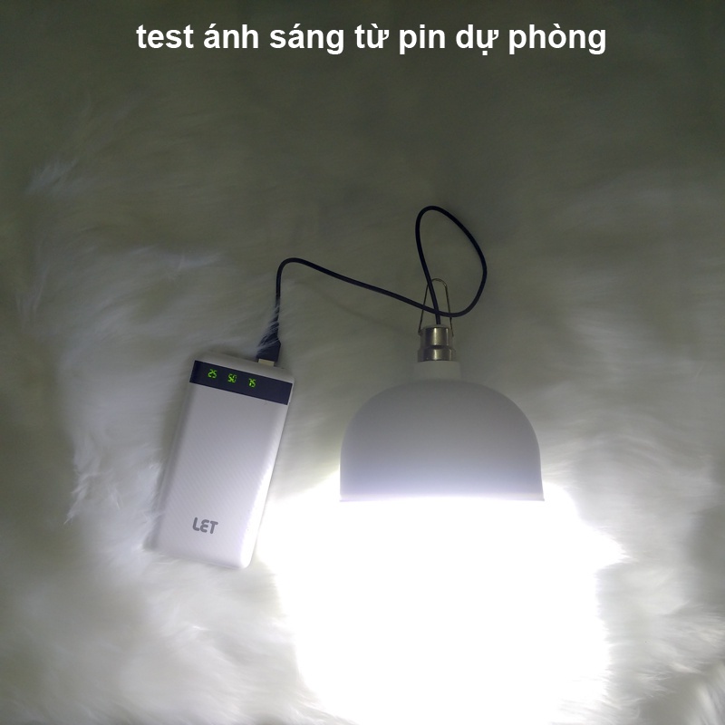 Bóng đèn LED sáng trắng 5V USB 50W Loại Tốt (BH 12 Tháng)