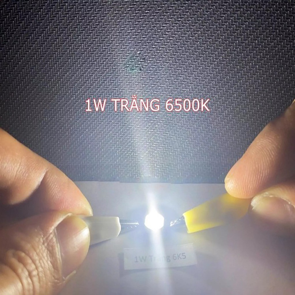 Bộ 10 chip Led Luxeon 1W loại tốt đế nhôm tản nhiệt