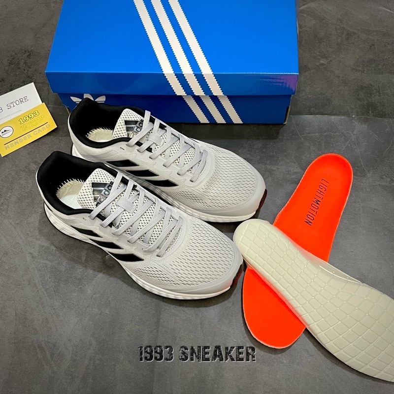 Giày Sneaker Cổ thấp Duramo Xám Trắng Full Box/Tặng box bảo vệ (nên đi tăng 1 size)