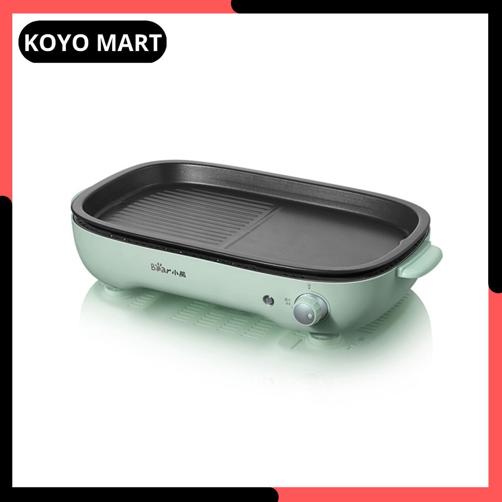 Bếp nướng điện không khói Bear DKL-D12A1, bếp nướng thịt, dùng cho 3-5 người ăn, tiện lợi và dễ sử dụng