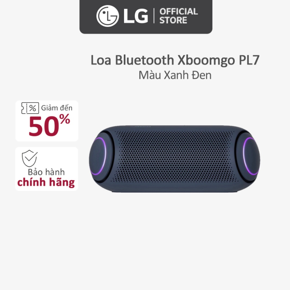 [ Loa Bluetooth Di Động LG Xboomgo PL7 - Hàng Chính Hãng - Màu Xanh Đen .
