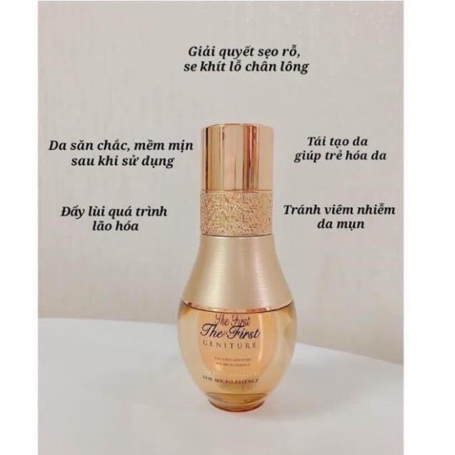 Combo 10 Gói Ohui The First Geniture Sym Micro Essence 1ml Siêu Dưỡng Chất Cải Thiện 3 Tầng Da _ESERsample