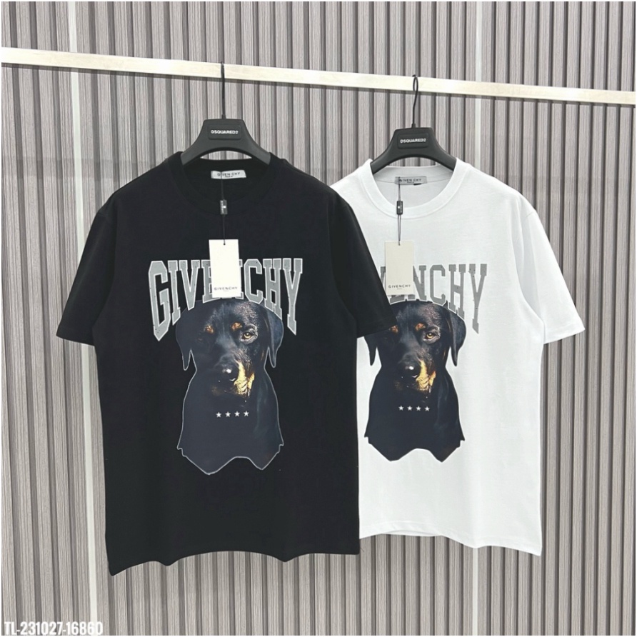 2023 🔥Hot🔥Áo thun Givenchy hình chó thiết kế hot trend Nam nữ New 2023