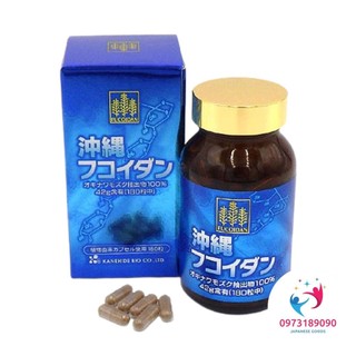 Tảo xanh Fucoidan Okinawa 180 Viên Nhật Bản