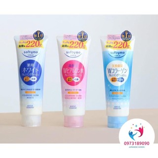 Sữa rửa mặt kose softymo 220g Nhật bản