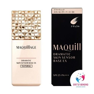 Kem lót shiseido maquillage dramatic skin sensor base uv spf 25+/pa+++