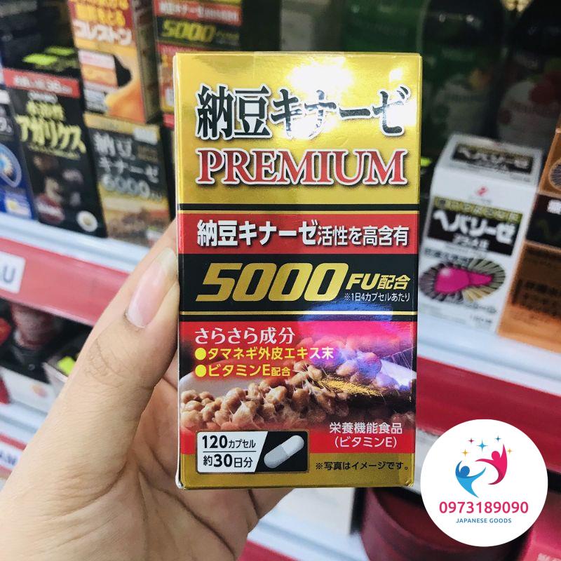 Hộp Viên Uống Chống Đột Quỵ 5000fu Premium Nhật Bản