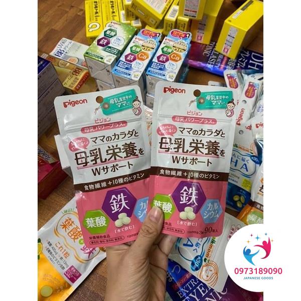 DHA bầu morinaga/ pigeon/ bean stalkmom Nhật Bản