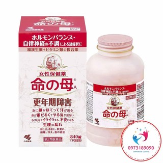 Viên Uống Tiền Mãn Kinh Kobayshi Nhật Bản, Hộp 420 viên ,840 viên