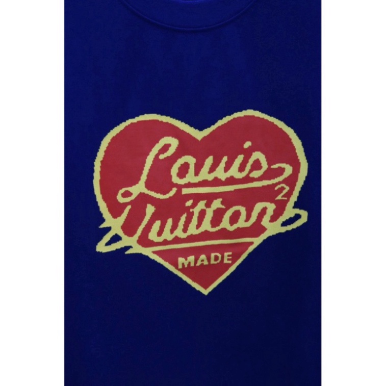 Áo Thun LV Heart ,LV trái tim  Đỏ Vải Cotton 100% Chuẩn chi tiết The.Base