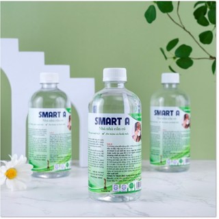 Combo 3 chai Smart A, Dung dịch nước muối điện hoá, Nước Anolyte, nước A chai 500ML