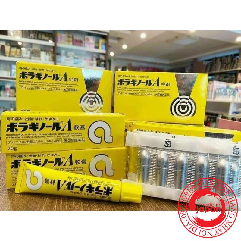 Kem bôi và Viên trĩ Nhật bản nội địa