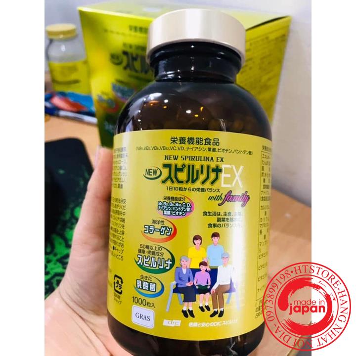 Tảo vàng EX 2000 viên Nhật Bản