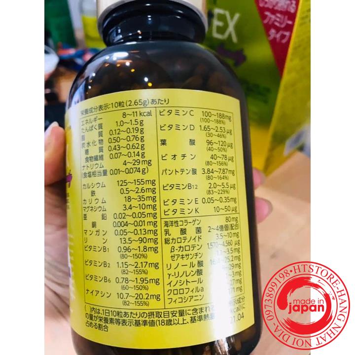 Tảo vàng EX 2000 viên Nhật Bản