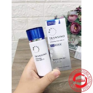 Sữa dưỡng Transino Whitening Clear Milk 100ml Nhật Bản- Mẫu mới