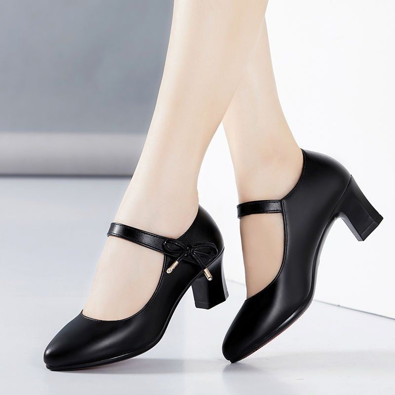 Giày Đế Dày Buộc Dây Thoải Mái Thời Trang Mùa Hè Cho Nữ Trung Niên