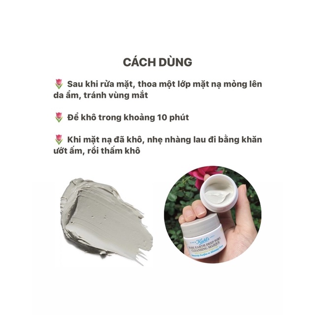 MẶT NẠ ĐẤT SÉT KIEHL'S 14ml - Hàng chính hãng