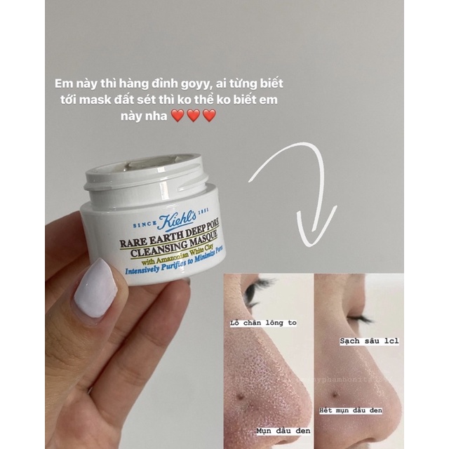 MẶT NẠ ĐẤT SÉT KIEHL'S 14ml - Hàng chính hãng