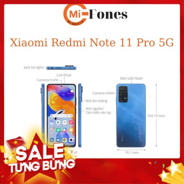 [HOT SEAL] Điện thoại Xiaomi Redmi Note 11 Pro 5G - HÀNG CHÍNH HÃNG - fullox nguyên seal bảo hành 12 tháng | BigBuy360 - bigbuy360.vn