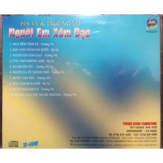 Đĩa cd 876 truong vu,ha vy-nguoi em xom dao